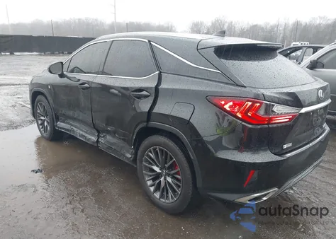 2016 Lexus Rx 350 F Sport z USA, uszkodzony, nr VIN 2T2BZMCAXGC027809